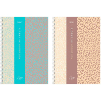 Тетрадь А4 96л клетка "Risotto" на спирали, перфорация на отрыв, тиснение 2 дизайна 093594