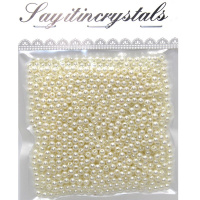 Набор бусин 13х10см, жемчуг 4мм Y9007-19