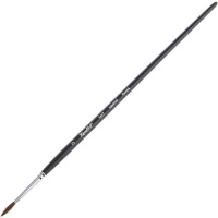 Кисть белка круглая №3 длинная ручка ЖБ1-03,07Б