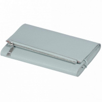 Ежедневник недатированный А5 "Dolce Vita" 192стр., мятный, карман на молнии, искусственная кожа