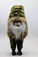 Сувенир "Гномик" 70см текстиль, зеленый Y10056-24