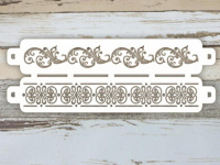 Трафарет пластиковый 11х32см КБ2ТВ-28