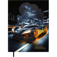 Дневник для 1-11 классов "Урбан авто" твердая обложка, глянцевая ламинация, аппликация 68815