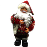 Дед Мороз, Санта Клаус 25см (звук) Y5011-17