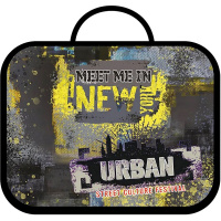 Папка с ручками 47х32,5х8см "Встреча в NY" ткань ПШ-12