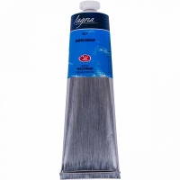 Краска масляная 120мл бирюзовая туба Ладога 1205507