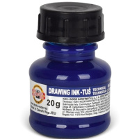 Тушь 20мл синяя 141725