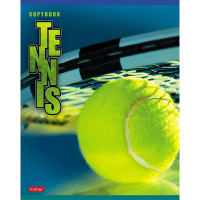 Тетрадь А5 48л клетка "Sport Club" на скобе 5 дизайнов 48Т5В1/048541