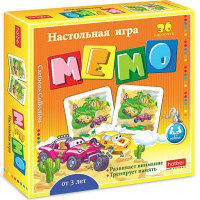 Игра настольная "Мемо. Авторалли" (36 карточек) 028011
