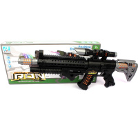 Автомат 46х20см пластик (свет, звук) DF-40218B/2004120