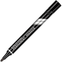 Маркер перманентный "Think" черный, пулевидный наконечник, толщина линии 1,5-3мм EU10020