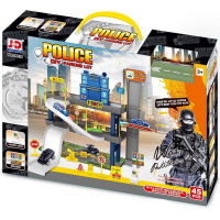 Парковка "Полиция" пластик 49,5х7х27,5см (парковка, 1 машина) 1996485/599114