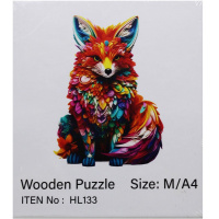 Пазл 14х12,5см дерево M "Инь Янь" HL160/11338-24