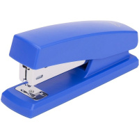 Степлер №24/6,26/6 25л глубина 60мм пластик синий E0425
