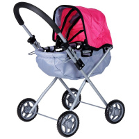 Коляска для куклы 39х32х56см лежачая, металл JB0600163