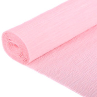 Бумага гофрированная 50х250см 007, светло-розовая Y9143-19