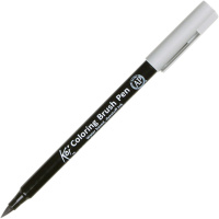Маркер-кисть акварельный "Koi Brush Pen" №145 серый теплый светлый XBR#145 Маркер-кисть акварельный "Koi Brush Pen" №145 серый теплый светлый XBR#145
