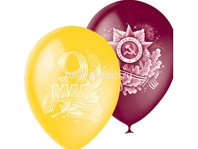 Шар воздушный 30см(12") Пастель+Декоратор День Победы (шелк) 1ст. от магазина "Карандаш"