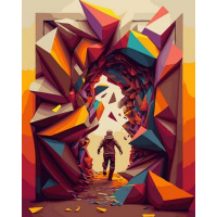 Живопись по номерам (акрил) 40х50см "Прорыв" сложность 4, холст на подрамнике OK11429