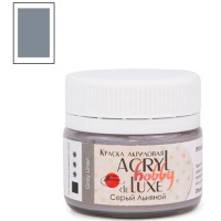Краска акриловая 20мл "Акрил-Хобби Де Люкс" серая льняная 0303176