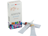 Набор контуров по ткани металлик 3*18мл 5441376