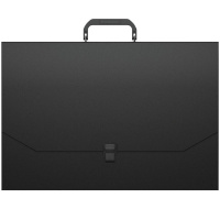 Портфель "Matt Classic" A3 35мм пластик черный 50436