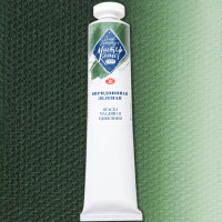 Краска масляная 46мл виридоновая зеленая туба Мастер Класс 1104701