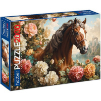 Пазлы 2000 эл. "Premium. Лошадь в цветах" 98х68см 2000ПЗ1_32320/088389