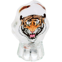 Сувенир Тигр 8,5см стекло, светящийся LH041