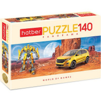 Пазлы 140 эл. "Панорама. Трансформеры" 45х16см 140ПЗ4_13021/056443