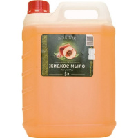 Мыло жидкое 5 л. Персик прозрачное 295052