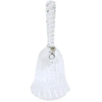 Сувенир Колокольчик 10*4см стекло Y214-13