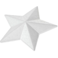 Набор д/декор. "Звезда" 7,5см 4 шт/уп. пенопласт Y3935-16