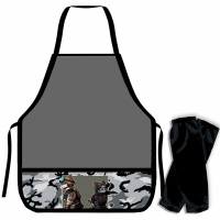 Фартук для труда "Которазведка" 57х40см с нарукавниками, 2 кармана, на завязках, серый НФ-2 Фартук для труда "Которазведка" 57х40см с нарукавниками, 2 кармана, на завязках, серый НФ-2