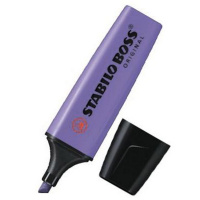 Маркер текстовыделитель "Boss" фиолетовый, клиновидный наконечник, толщина линии 2-5мм 70/55