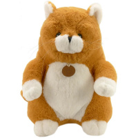 Толстый кот 16см рыжий AT365267