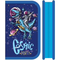 Пенал "Cosmic party" 19х11,5х3,5см прямоуголный, одностворчатый, с откидной планкой ПО-04