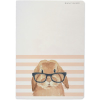 Тетрадь А5 40л клетка "Be Bunny" прошитый блок матовая ламинация 7-40-241