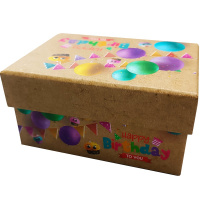 Коробка подарочная "День Рождения" 11х7,5х5,5см, картон 11495-24