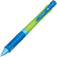 Ручка шариковая "Easy Writer" 1,0мм синяя, автомат, резиновый грип, 3 цвета корпуса KR971586
