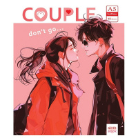 Тетрадь А5 48л клетка "Альфа парочка" на скобе, пластиковая обложка, 5 дизайнов 088914