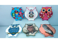 Магнит керам. Сова 7,5см 6 видов Y2680-15