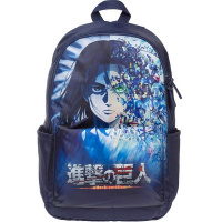 Рюкзак "Атака Титанов.Сезон 4" 45х32х15см, 450гр, 1 отделение, 3 кармана, темно-синий 085192