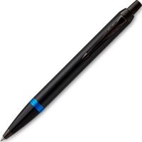 Ручка РШ "Parker IM Vibrant Rings Marine Blue PVD" M синяя 2172941