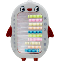 Счеты "Пингвин" 20х13см пластик, цвет ассорти 11580-24