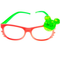 Очки светящ., mix пластик 16*5*4см Y3952-16