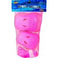 Набор защиты в сетке (нарукавники, наколенники) размер регулируется, 3 цвета Y1174-13