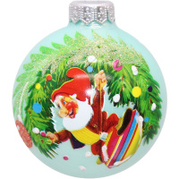 Шар 80мм "Гномик" в подарочной упаковке КУ-80-214071