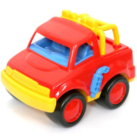 Машина легковая "Джип" в сетке, пластик 26x19x18см 8930