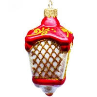 Ёлочное украшение "Фонарь" h-11см в подарочной упаковке ФУ-600/1